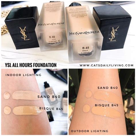 ysl all hours foundation reviews|ysl all hours foundation reddit.